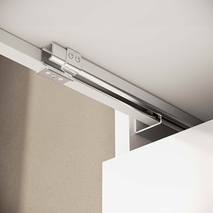 VitrA Mia Banyo Dolabı Seti, 80 cm, İki Çekmeceli, Lavabo Dolabı, Aydınlatmalı Düz Ayna, Parlak Beyaz - 75024 - Banyo Üst Modülleri - 8