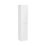 VitrA Integra Round Boy Dolabı, 40 cm, İki Kapaklı, Parlak Beyaz, Sağ - 80000 - Boy Dolaplar