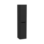 VitrA Integra Round Boy Dolabı, 40 cm, İki Kapaklı, Mat Grafit, Sağ - 80002 - Boy Dolaplar