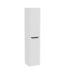 VitrA Integra Round Boy Dolabı, 40 cm, İki Kapaklı, Mat Açık Gri, Sağ - 80006 - Boy Dolaplar