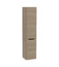 VitrA Integra Round Boy Dolabı, 40 cm, İki Kapaklı, Çamaşır Sepetli, Altın Meşe, Sağ - 80012 - Boy Dolaplar