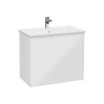 VitrA Integra Square Lavabo Dolabı, 80 cm, İki Kapaklı, Parlak Beyaz - 80084 - Banyo Alt Modülleri - 2