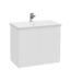 VitrA Integra Square Lavabo Dolabı, 80 cm, İki Kapaklı, Mat Beyaz - 80085 - Banyo Alt Modülleri
