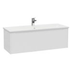 VitrA Integra Square Lavabo Dolabı, 120 cm, Bir Çekmeceli, Mat Beyaz - Görsel 2