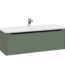 VitrA Integra Square Lavabo Dolabı, 120 cm, Bir Çekmeceli, Mat Yeşil - 80161 - Banyo Alt Modülleri