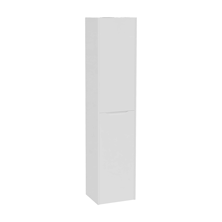 VitrA Integra Square Boy Dolabı, 40 cm, İki Kapaklı, Mat Beyaz, Sağ - 80301 - Boy Dolaplar