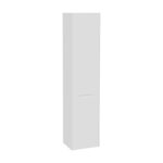VitrA Integra Square Boy Dolabı, 40 cm, İki Kapaklı, Çamaşır Sepetli, Mat Beyaz, Sağ - 80310 - Boy Dolaplar