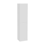 VitrA Integra Square Boy Dolabı, 40 cm, İki Kapaklı, Mat Beyaz, Sol - 80319 - Boy Dolaplar