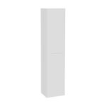 VitrA Integra Square Boy Dolabı, 40 cm, İki Kapaklı, Mat Beyaz, Sol - 80319 - Boy Dolaplar - 1