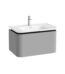 VitrA Gala Lavabo Dolabı, 80 cm, Bir Çekmeceli, Mat Taş Gri - 80373 - Banyo Alt Modülleri