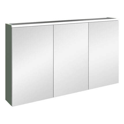 VitrA Core Dolaplı Ayna, 120 cm, Aydınlatmalı, Mat Yeşil