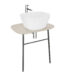 VitrA Plural Tezgah Ünitesi, 70 cm, Asma, Alçak, Tek Armatür Delikli, Mat Kum Beji Seramik Tezgah, Lavabosuz - 81030 - Banyo Alt Modülleri