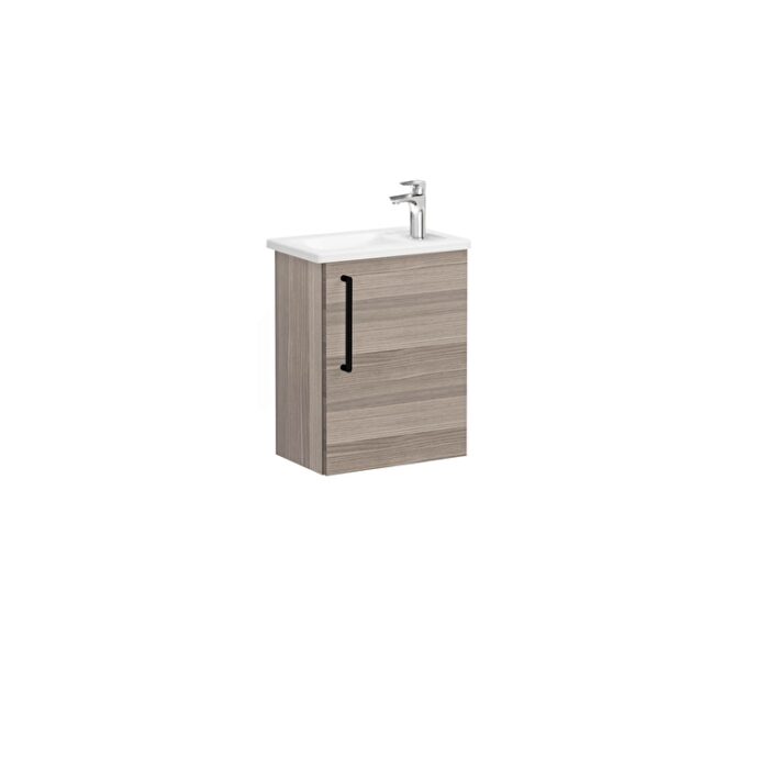 VitrA Root Flat Lavabo Dolabı, 45 cm, Bir Kapaklı, Dar, Köşeli Lavabo, Cordoba, Sağ - 68065 - Banyo Alt Modülleri - 2