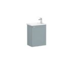 VitrA Root Classic Lavabo Dolabı, 45 cm, Bir Kapaklı, Dar, Köşeli Lavabo, Mat Fiyord Yeşili, Sağ - 68613 - Banyo Alt Modülleri - 2