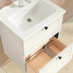 VitrA Root Classic Lavabo Dolabı, 60 cm, İki Çekmeceli, Klasik Lavabo, Mat Beyaz - 68848 - Banyo Alt Modülleri - 2