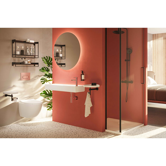 VitrA Archiplan Duble Raf, 60 cm, Metal, Siyah - Görsel 6