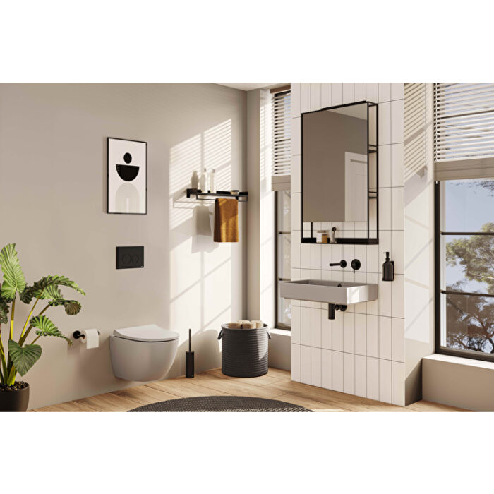 VitrA Archiplan Raf, 60 cm, Metal, Siyah - Görsel 4