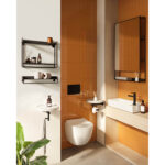 VitrA Archiplan Duble Raf, 60 cm, Metal, Siyah - Görsel 8