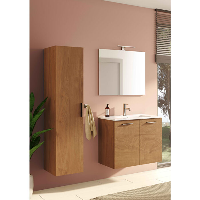 VitrA Mia Boy Dolabı, 35 cm, Altın Meşe - Görsel 8
