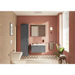 VitrA Root Classic Lavabo Dolabı, 80 cm, Bir Çekmeceli, Klasik Lavabo, Mat Lacivert - Görsel 3