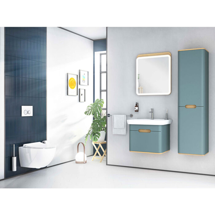 Sento_Medium_Bathroom_horizontal___Sento_orta_banyo_yatay_2022_09_2ca86b98f4195e8941d79f1647f30b9054d79202-1.jpg VitrA Sento Boy Dolabı, 40 cm, İki Kapaklı, Çamaşır Sepetli, Prizli, Mat Fiyord Yeşili, Sol - 65892 - Boy Dolaplar - 1