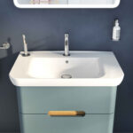 VitrA Sento Lavabo Dolabı, 80 cm, İki Çekmeceli, Aydınlatmalı, Mat Fiyord Yeşili - 65877 - Banyo Alt Modülleri - 8