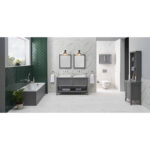 VitrA Valarte Açık Ünite, 55 cm, Mat Gri - Görsel 2