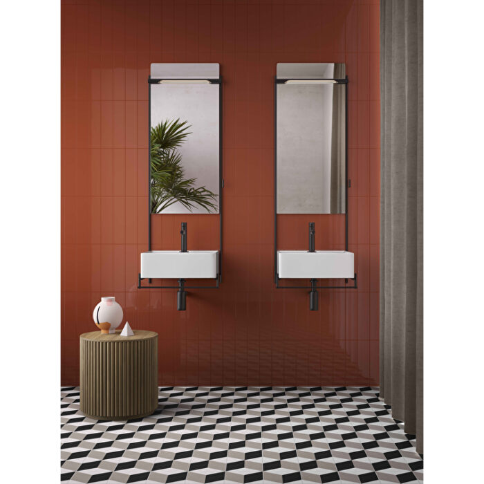 VitrA Equal Lavabo Ünitesi, 40 cm, Beyaz Lavabolu, Havluluklu - Görsel 3