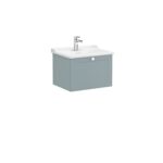 VitrA Root Classic Lavabo Dolabı, 60 cm, Bir Çekmeceli, Klasik Lavabo, Mat Fiyord Yeşili - 68788 - Banyo Alt Modülleri - 2