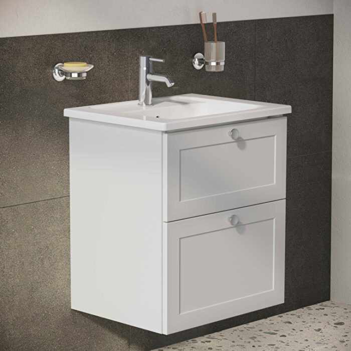VitrA Root Classic & Groove Kulp, Yuvarlak, Zamak, Krom - Görsel 46