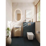 VitrA Prime Oval Ayna, 45 cm, Aydınlatmalı, Sensörlü - 80443 - Banyo Üst Modülleri - 2