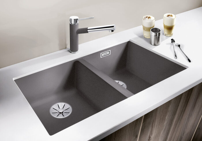 Blanco Subline 350/350-U Antrasit Eviye - 523574 - Granit Mutfak Eviyeleri - 1