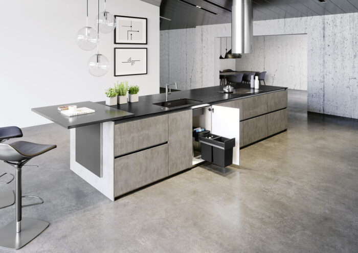 Blanco Zerox 700-U Paslanmaz Çelik Durinox Dark Steel Eviye - 526244 - Paslanmaz Çelik Mutfak Eviyeleri - 5