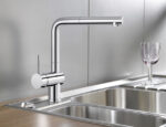 Blanco Linus-S Sol Kontrol HP Krom Batarya - 514016 - Mutfak Eviye Bataryası - 2