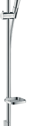 Hansgrohe Raindance Select Beyaz Krom 90cm Duş seti - 26621400 - Sürgülü Duş Setleri