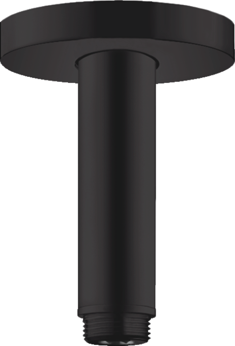 Hansgrohe Mat Siyah Tepe Tavan Bağlantısı - 27393670 - Tepe Duş Borusu