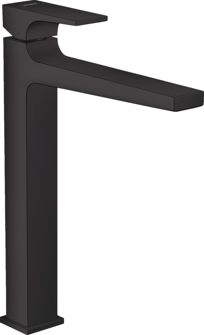 154__hpr01881_tif.png Hansgrohe Metropol 260 Bas Aç Gider Setli Satin Siyah Lavabo Bataryası - Görsel 1