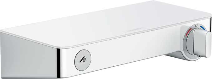 Hansgrohe Ecostat Krom Beyaz Duş Termostatı Bataryası 13171400 - 13171400 - Duş Bataryası