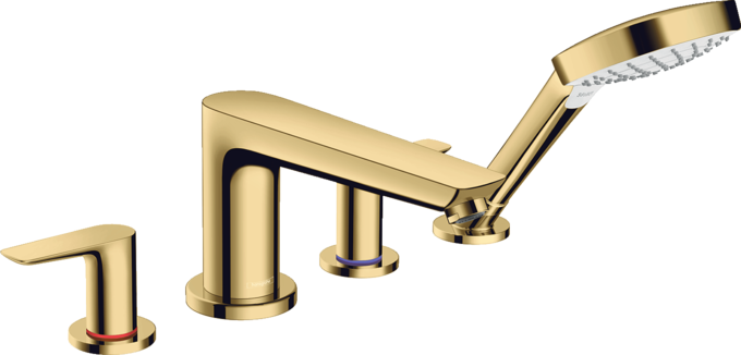 Hansgrohe Talis Altın Banyo Bataryası