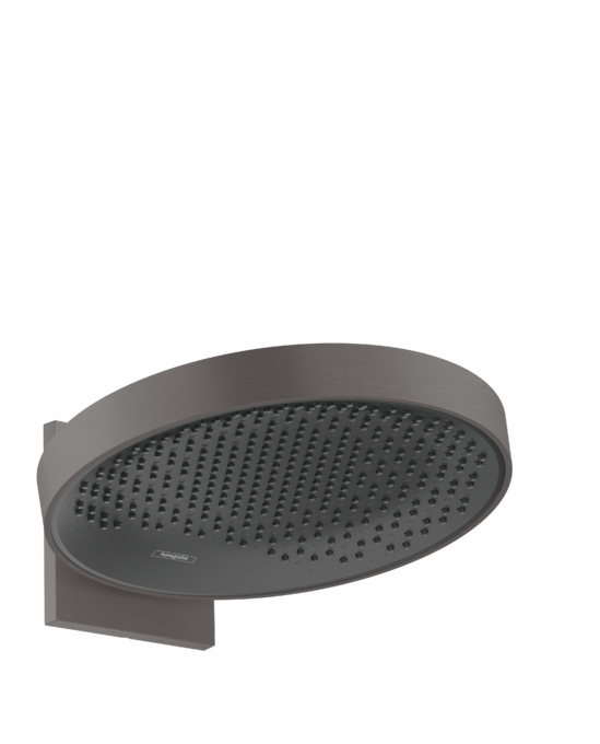 Hansgrohe RainSelect Fırçalanmış Siyah Krom Tepe Duşu 26230340