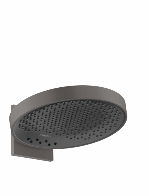 Hansgrohe RainSelect Fırçalanmış Siyah Krom Tepe Duşu 26234340