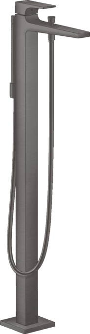 Hansgrohe Metropol Mat Siyah Krom Banyo Bataryası 32532340