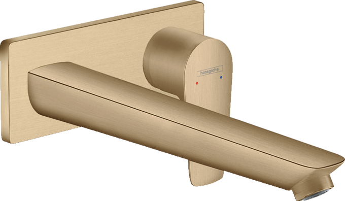 154__hpr02221_tif.png Hansgrohe Talis E 22,5 Cm Ankastre Mat Bronz Lavabo Bataryası - Görsel 1