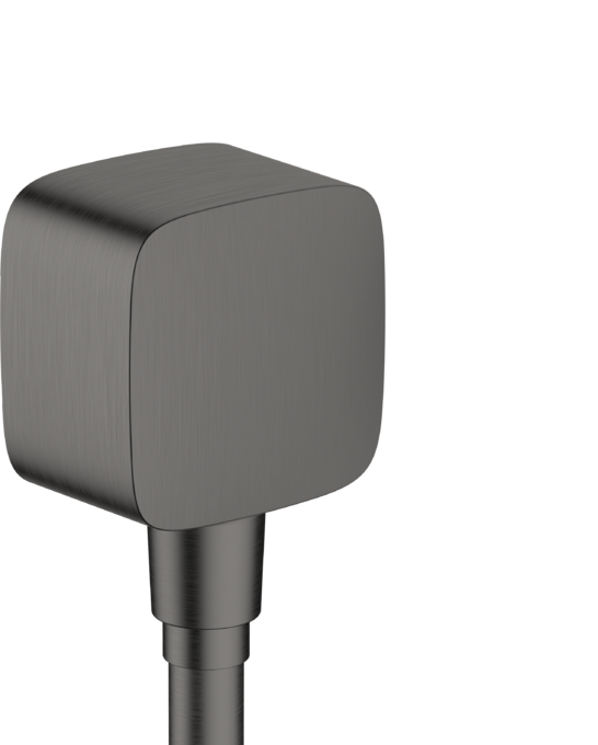 154__hpr02798_tif.png Hansgrohe FixFit Mat Siyah Krom Çek Valf İle Gönye Çıkışı - 26457340 - Duş Çıkış Dirseği