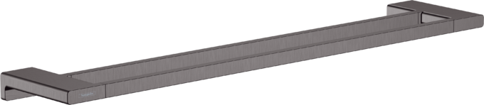 Hansgrohe AddStoris Siyah Krom Çift Havluluk - 41743340 - Havluluk