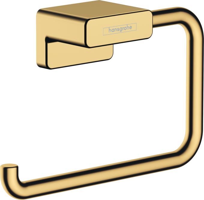 Hansgrohe AddStoris Raflı Altın Tuvalet Kağıtlığı - 41771990 - Tuvalet Kağıtlık