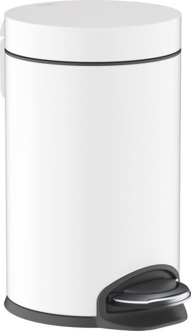 Hansgrohe Mat Beyaz Çöp Kutusu - 41775700 - Çöp Kutusu