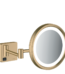 Hansgrohe AddStoris Led Işıklı Bronz Makyaj Aynası - 41790140 - Aynalar ve Ayna Setleri