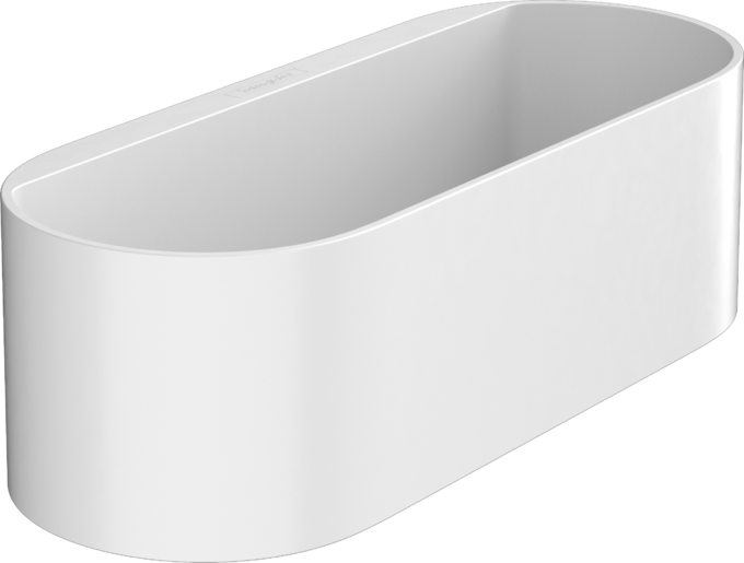 Hansgrohe WallStoris Satin Beyaz Derin Depolama Rafı - 27912700 - Banyo Aksesuar Seti