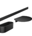 Hansgrohe WallStoris Satin Siyah Küvet Paketi - 27966670 - Banyo Aksesuar Seti